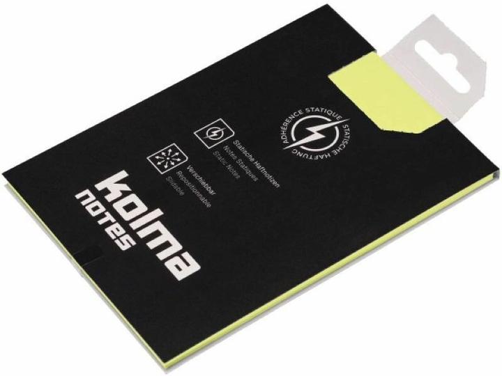 Actual product image Kolma Sticky notes Notes A6 static cling yellow (148 x 105 mm)