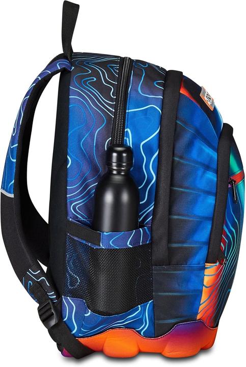 Image du produit Seven Sac à dos scolaire avec compartiment pour ordinateur, tablette et gourde (32 l)