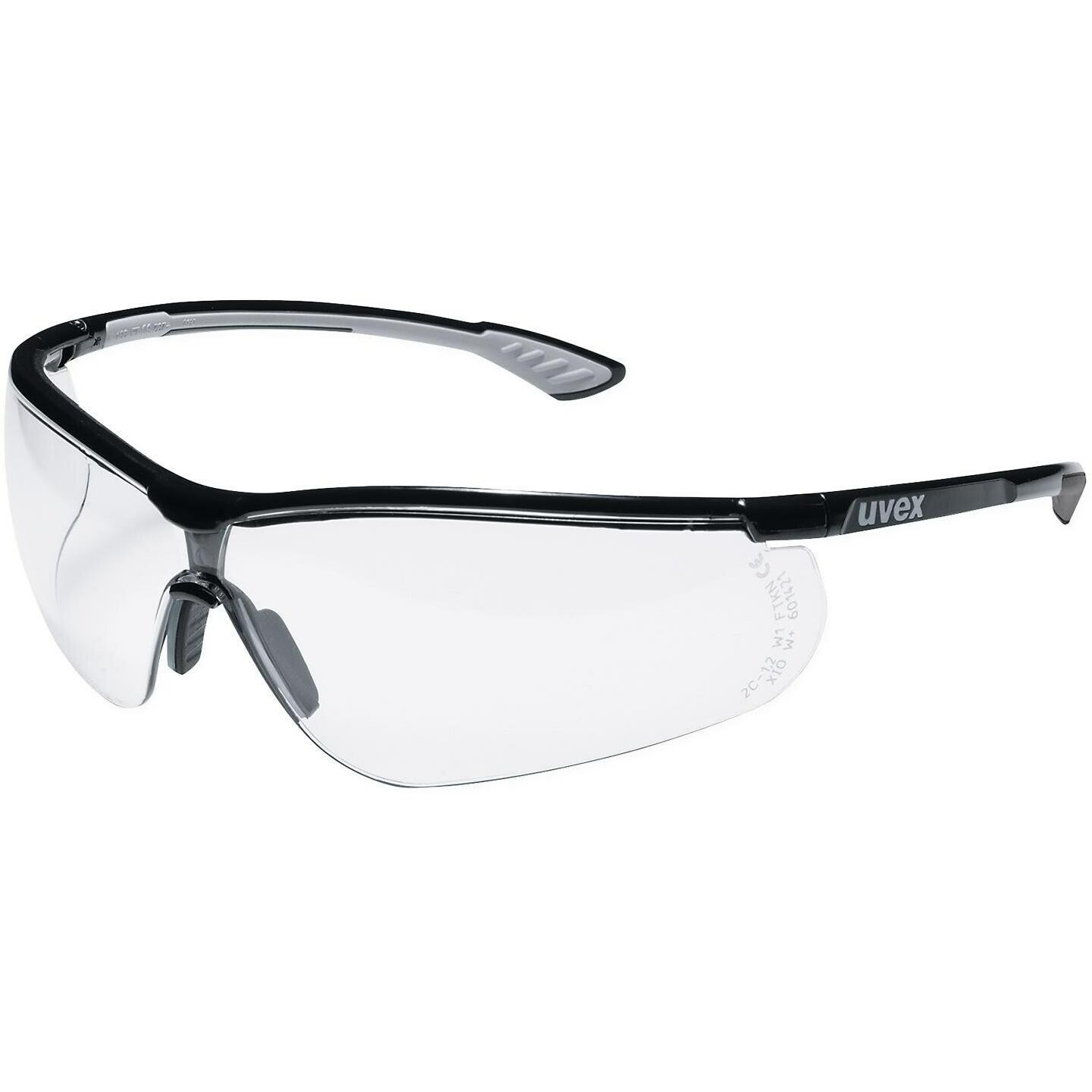 Uvex Safety, Schutzbrille + Gesichtsschutz, Bügelbrille sportstyle