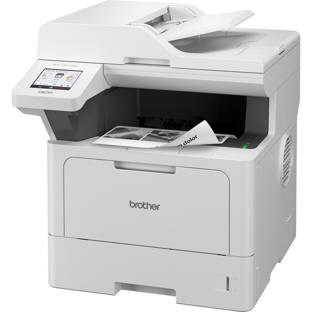 Thumbnail - Brother DCP-L5510DW (Laser, Schwarz-Weiss), Drucker, Grau