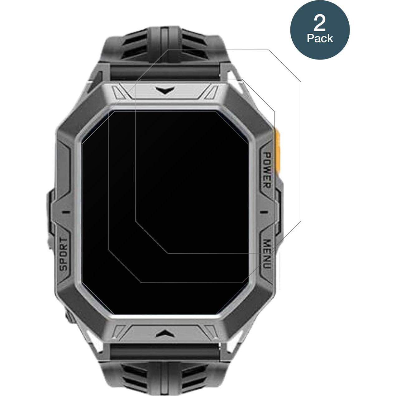 Thumbnail - Dipos Anti-Shock Displayschutz Matt 9H, Smartwatch Schutzfolie, Transparent