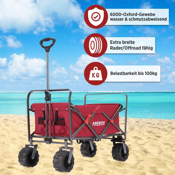 Actual product image Arebos Bollerwagen