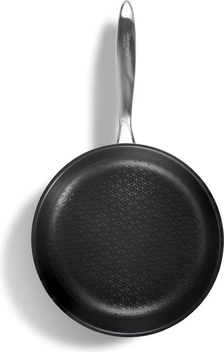 Produktbild Silverstar Edelstahlpfanne 28 cm mit Antihaftbeschichtung für Induktion und Backofen (28 cm, Pfannenset + Topfset, Edelstahl)