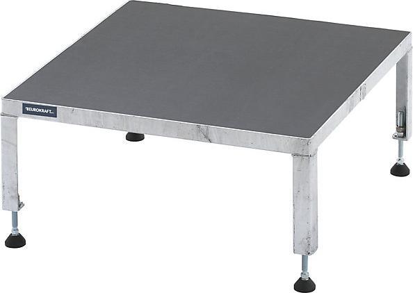 Actual product image eurokraft pro Working platform, height adjustment range 255 - 320 mm (Working platform, 61 cm)