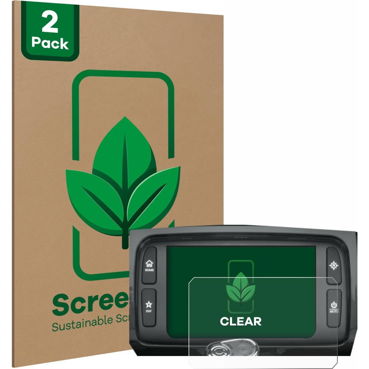 ScreenLeaf, Fahrzeug Navigation Zubehör, Schutzfolie nachhaltiger Displayschutz Displayschutzfolie Folie Klar Transparen...