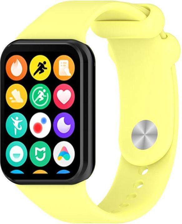 Actual product image OEM Mi Band 8 Pro / M8 Pro Silikonarmband (6), GELB (Silicone)