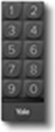 Actual product image Yale Codeschloss Keypad (Electronic numerical code)