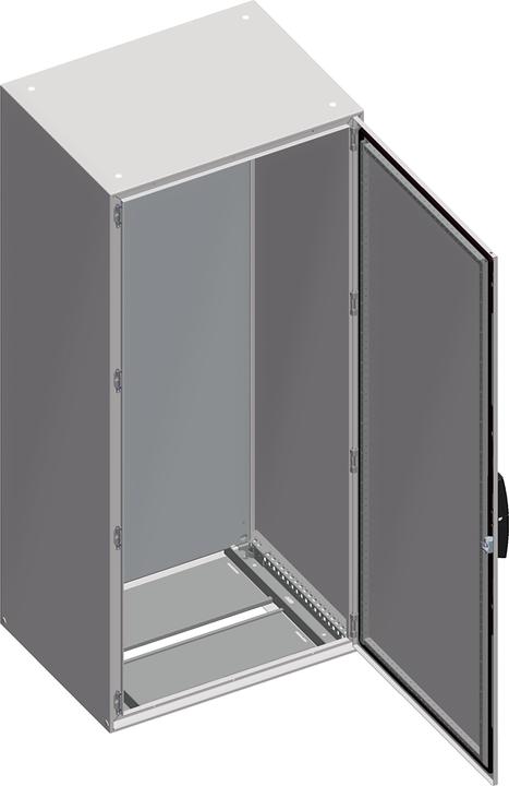 Actual product image Schneider Electric NSYSM18830P, Freestanding Frame, Grey (80 cm, 180 cm)