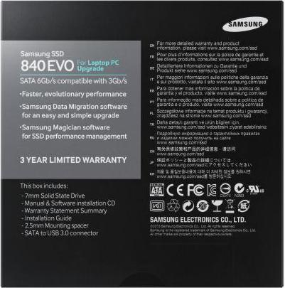 Produktbild Samsung 840 Evo (500 GB, 2.5")