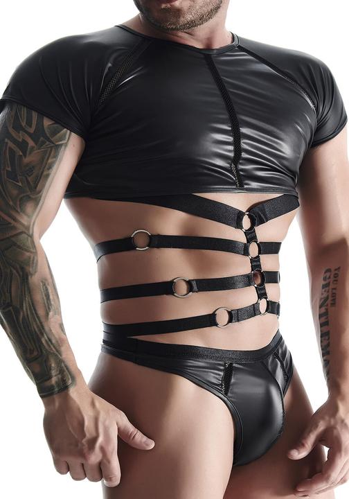 Produktbild Regnes Fetish Planet T-Shirt Wetlook & Mesh (S)