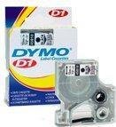 Produktbild Dymo S0720600 Standardband (1.20 cm, Transparent, Weiss)