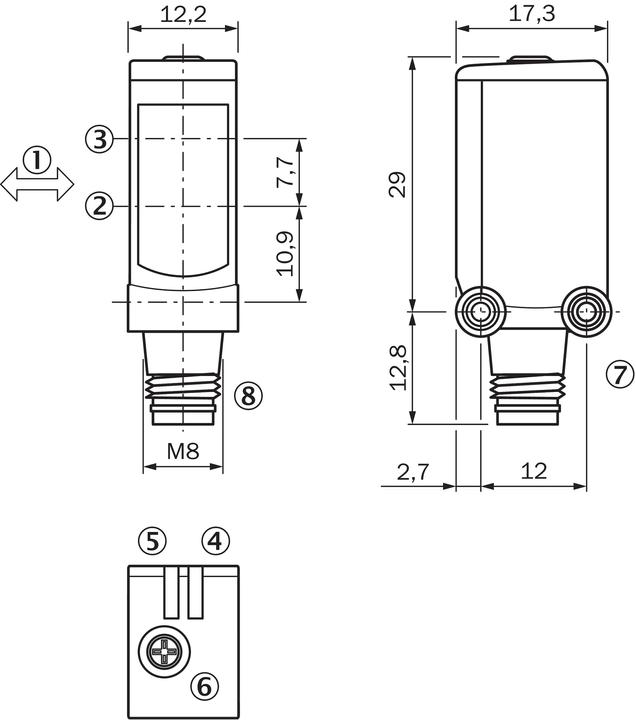 Image du produit Sick Cellule à détection directe WTB4S-3P2161
