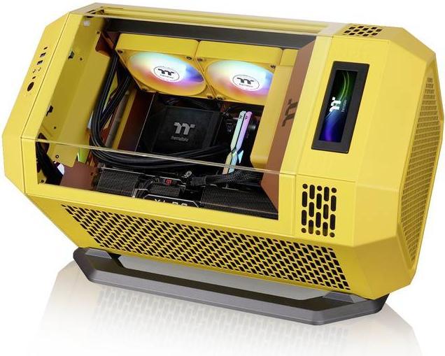 Actual product image Thermaltake Tt The Tower 250 Butter Caramel (Mini-ITX)
