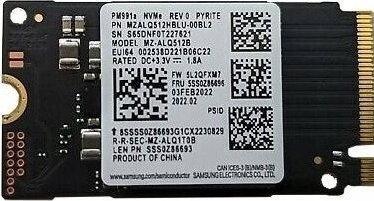 Produktbild Lenovo PM991A 512GB (512 GB, M.2 2242)