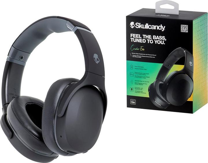 Produktbild Skullcandy Crusher Evo (keine Geräuschunterdrückung, 40 h, Kabellos, Kabelgebunden)