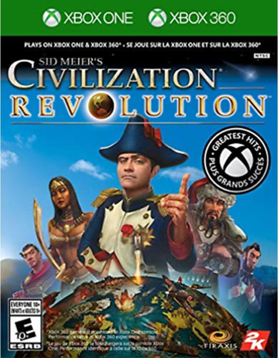 Actual product image 2K Games Take-Two Interactive Sid Meier's Civilization Revolution, Xbox 360 English (Xbox 360, EN)