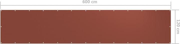 Produktbild vidaXL Sichtschutz Balkon (120 cm)
