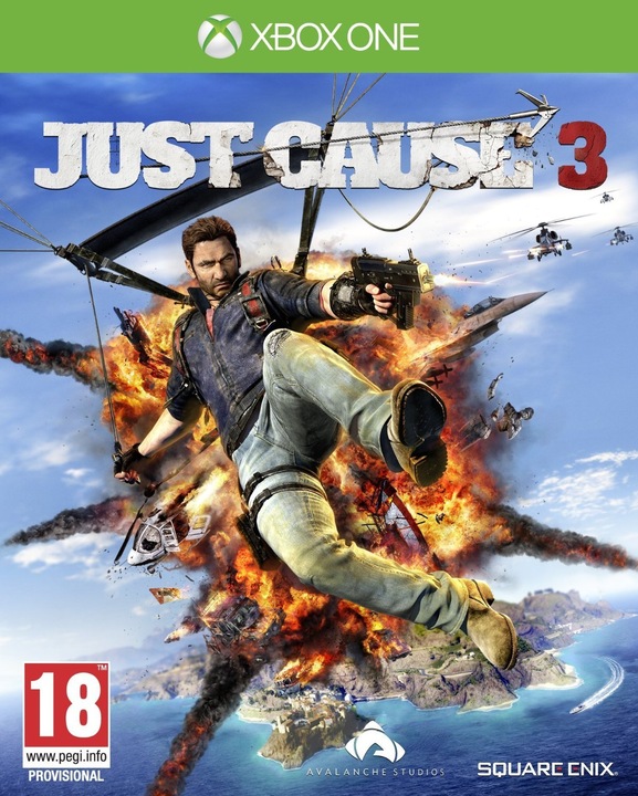 Square Enix BANDAI NAMCO Entertainment Just Cause 3, Xbox One Standard English (Xbox One S, EN)