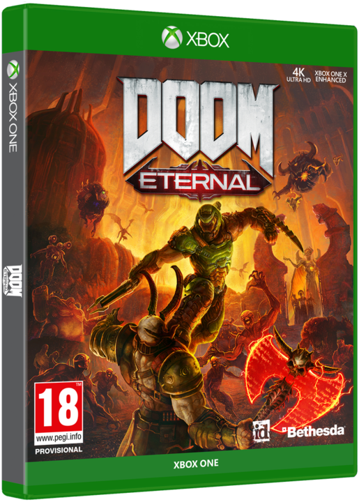 Actual product image Bethesda Microsoft DOOM Eternal Standard Xbox One (Xbox One S, EN)