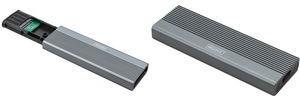 Produktbild Digitus USB M.2 Festplattengehäuse, SSD, extern, NVMe, 10Gbps, USB 3.1 Gen2, Aluminium, toolfree (M.2 2242, M.2 2260, M.2 2280, M.2 2230)