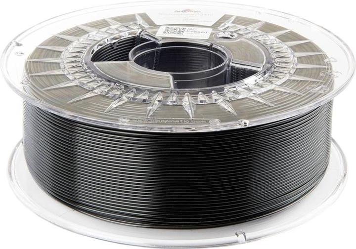 Image du produit Filament PETG transparent noir 1.0kg 1.75mm (PETG, 1.75 mm, 1000 g, Transparent, Noir)