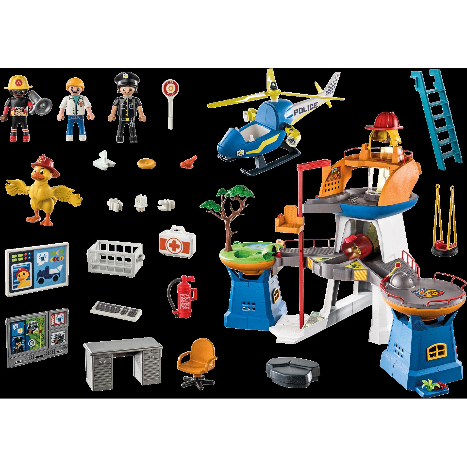Thumbnail - Playmobil Das Hauptquartier (70910, Playmobil Duck On Call)