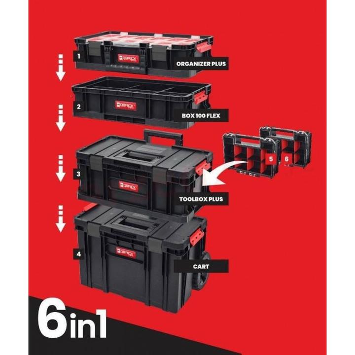 Produktbild Patrol Qbrick Two Cart 6in1 Werkzeugkasten