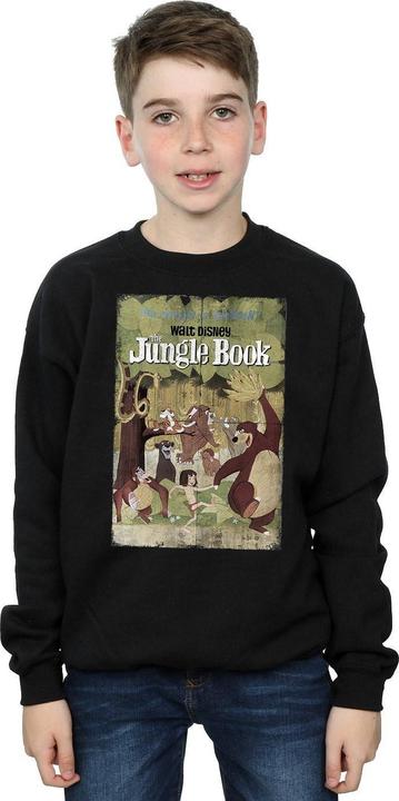 Produktbild Disney The Jungle Book Retro Poster Sweatshirt Jungen (140, 146)