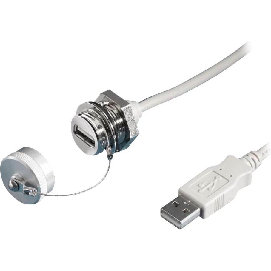 Rittal Cavo di prolunga USB, Accessori per armadio rack, Bianco