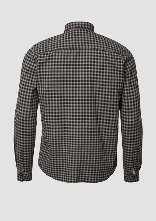 Immagine prodotto s.Oliver Hemd Regular Fit: Elastisches Button-Down-Hemd mit Karomuster (XXL)