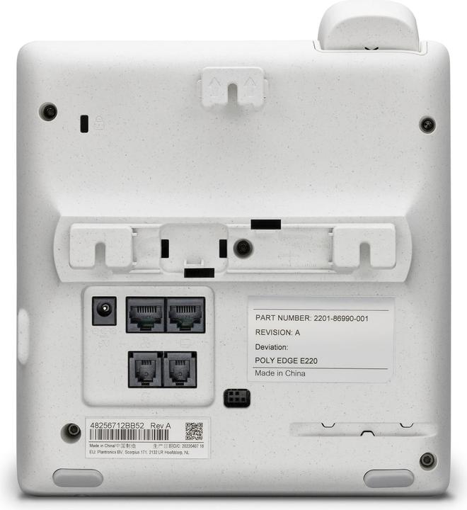 Actual product image HP Poly Edge E220 IP PH PoE-e