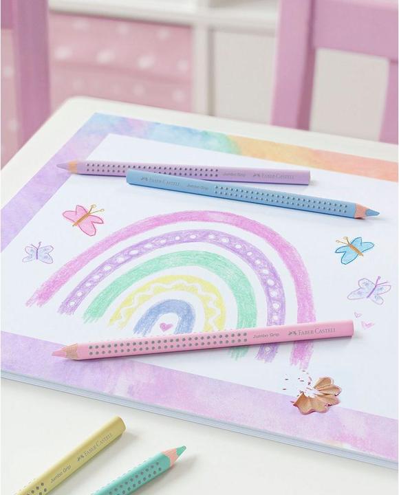 Productafbeelding Faber-Castell Kleurpotloden Jumbo Grip Pastel (Gesorteerd, 5 x)
