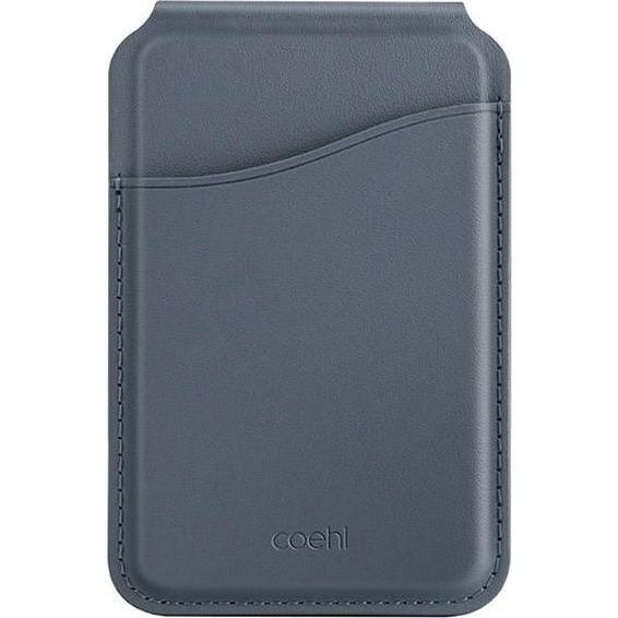 Uniq, Donne, Portafoglio, Coehl Esme magnetyczny portfel z lusterkiem i podpórką ciemnoniebieski/blu zaffiro, Blu