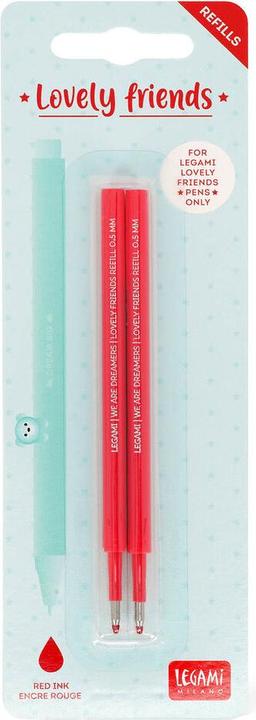 Actual product image Legami Refill red 2 pcs (Red, 0.50 mm, 2 pcs.)