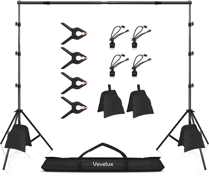Produktbild Vevelux Verstellbares Hintergrundsystem (300 cm, 160 cm)