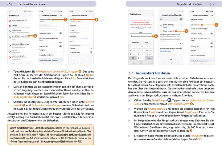 Actual product image Schmid:Samsung Galaxy A55 - For beginners (German, Anja Schmid, 2024)