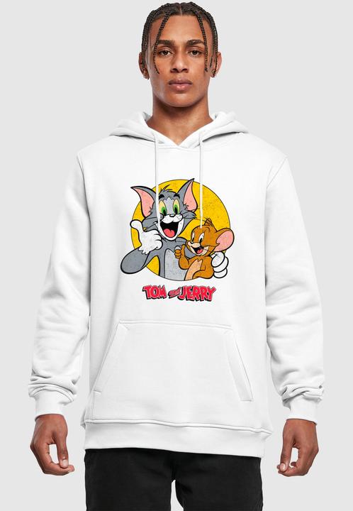 Produktbild Merchcode Tom and Jerry - Thumbs Up Fitted heavy hoody - 197701 (S)