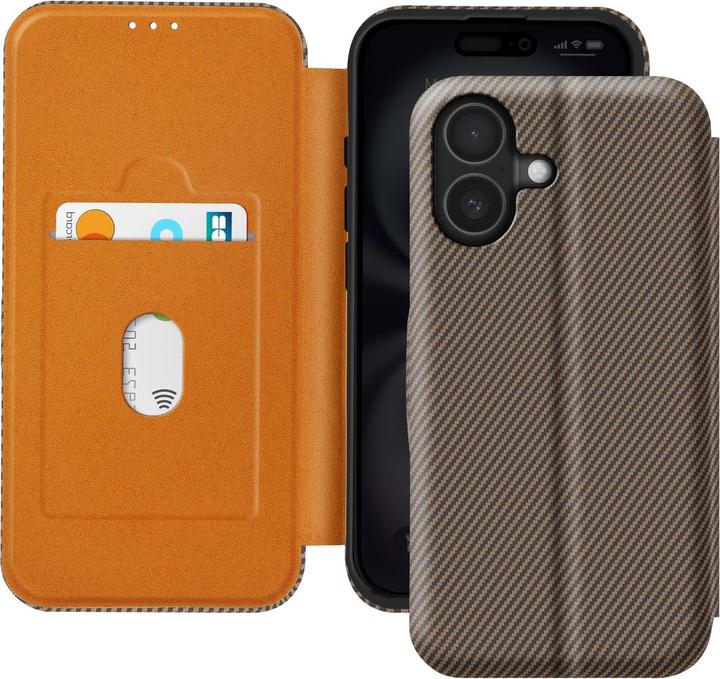 Image du produit Avizar CarbonX RFID Cover (Apple iPhone 16)