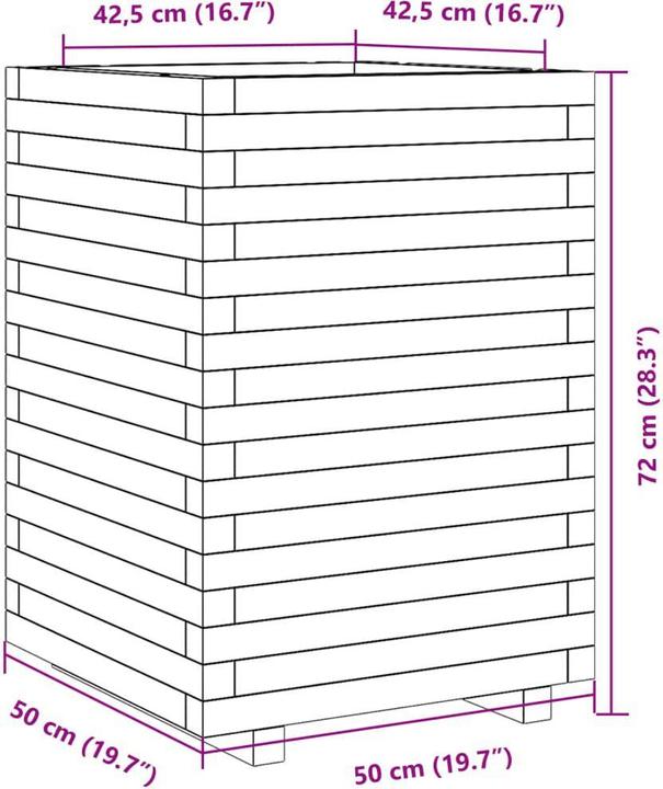 Produktbild vidaXL Pflanzkübel