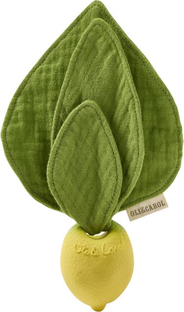 Produktbild Oli and Carol Mini Doudou - Teether John Lemon
