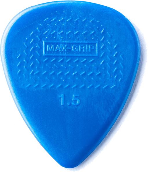 Actual product image Dunlop Jim 449P1.5 Nylon Max Grip Guitar Pick Player Pack (Pack of 12) (12 x, 1.50 mm)