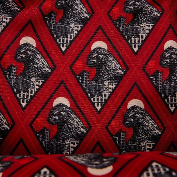 Actual product image Loungefly Toho by Sling Bag Godzilla