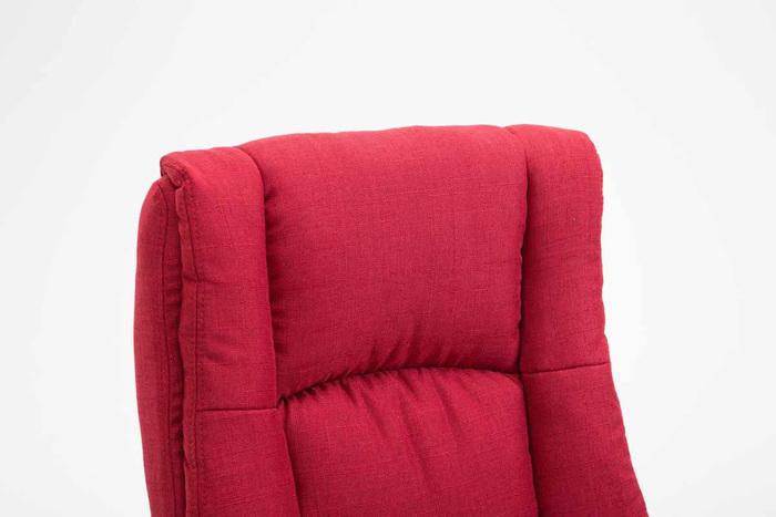 Actual product image CLP Office chair XL Sparta fabric, red (45 - 54 cm)