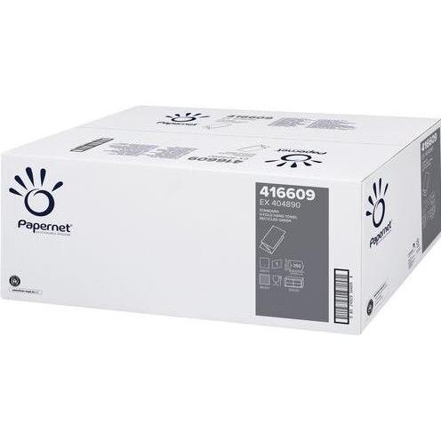 Papernet Papierhandtuch RC 416609 1lagig grün 20x250 Bl./Pack., Haushaltspapier, Grün