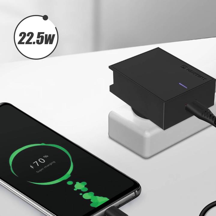Actual product image Swissten SuperCharge 22.5W USB mains charger (22.50 W)