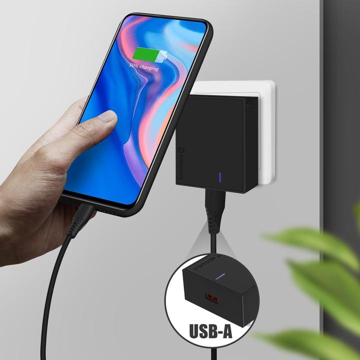 Actual product image Swissten SuperCharge 22.5W USB mains charger (22.50 W)