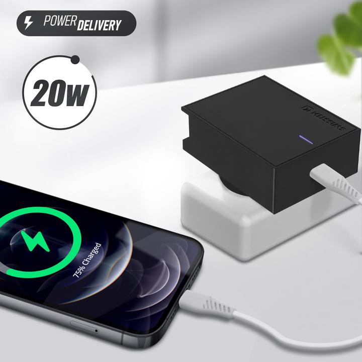 Produktbild Swissten USB-C Netzteil für Apple, 20W Super-Schnellladegerät (20 W)