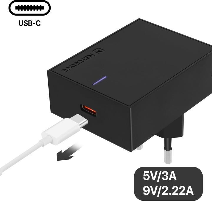 Produktbild Swissten USB-C Netzteil für Apple, 20W Super-Schnellladegerät (20 W)
