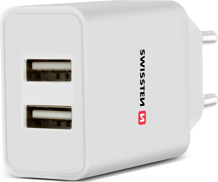 Actual product image Swissten 2.1A USB Power Bank with Smart IC + USB-C Cable (10 W)
