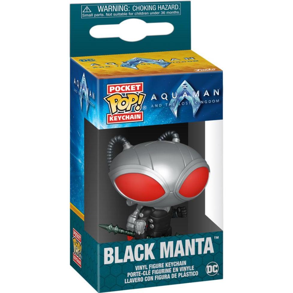 Thumbnail - Funko, Schlüsselanhänger, Aquaman and the Lost Kingdom POP! Vinyl Schlüsselanhänger 4 cm Black Manta Display (12), Schwa...